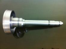 Diamond lapping spindle
